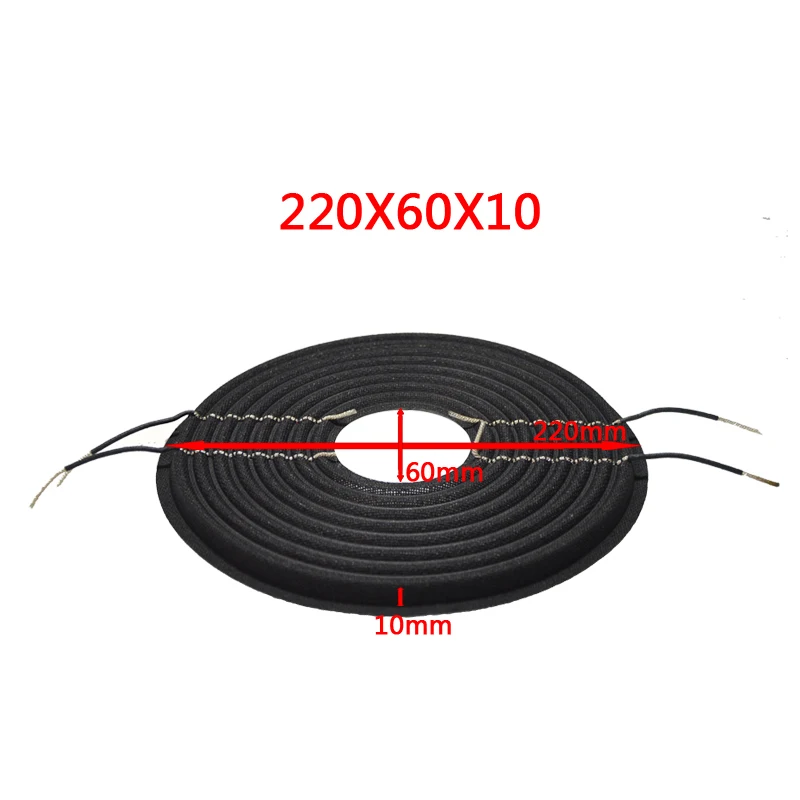 2 шт 208x65,5/208x100/210x100/220x60 мм эластичный волнистый сабвуфер динамика колонки с низкими басами ремонт паук демпфер