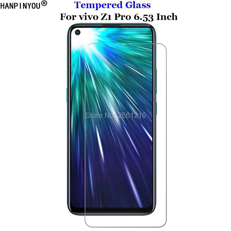 

For vivo Z1 Pro Tempered Glass 9H 2.5D Premium Phone Screen Protector Film For vivo Z1 Pro 6.53"