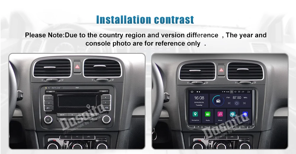 Top Car 9" Multi Touch Screen Android 9.0  GPS Radio for Seat Leon Alhambra Altea Toledo Car Stereo Multimedia Navigation 0