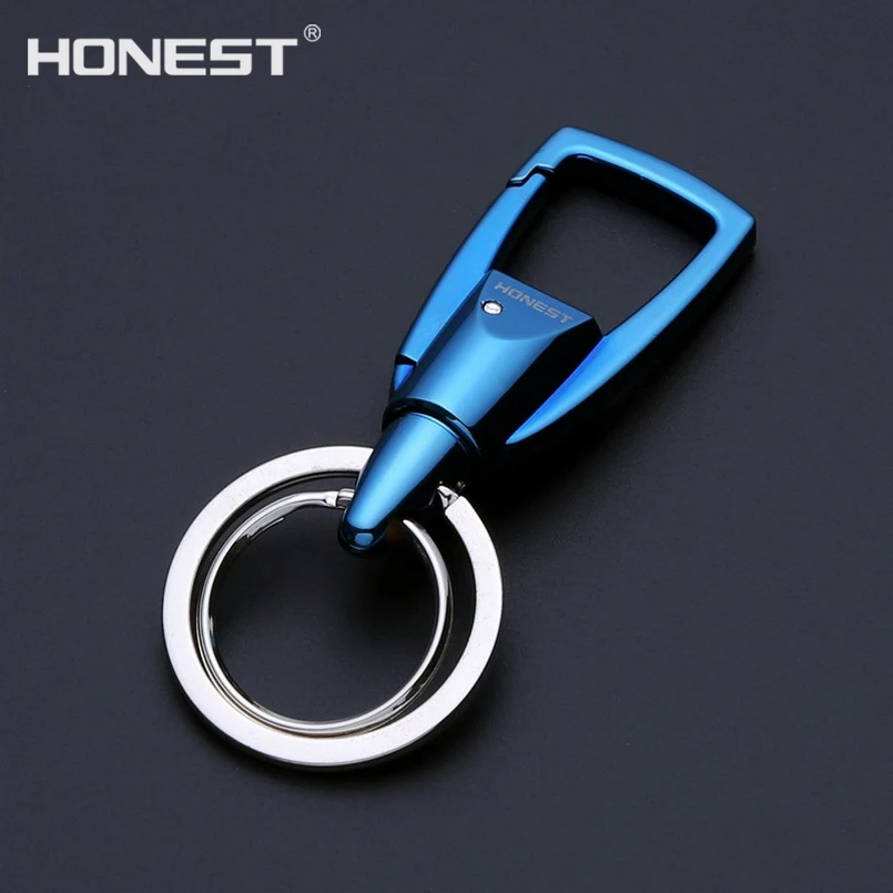 

Brand HONEST Men Keychains Key Chain Holder Ring Car Bag Pendant Jewelry Business Classic Casual Style Boutique bcys-106