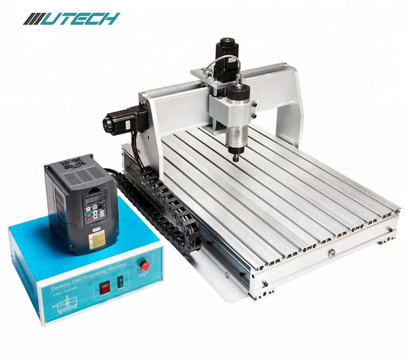 UTECH 6040 кВт 3 оси фрезерный станок с ЧПУ типа cnc mach3|Фрезы по дереву| |
