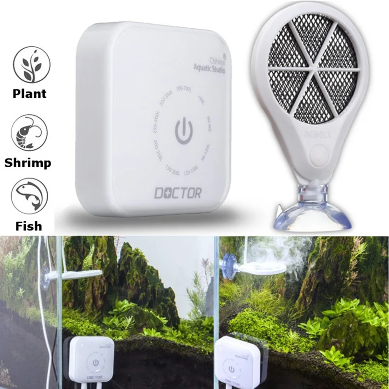 2019New Chihiros طبيب الطحالب إزالة Twinstar نمط الإلكترونية تمنع الأخضر حوض السمك الروبيان المياه نظيفة خزان 3 rdGeneration