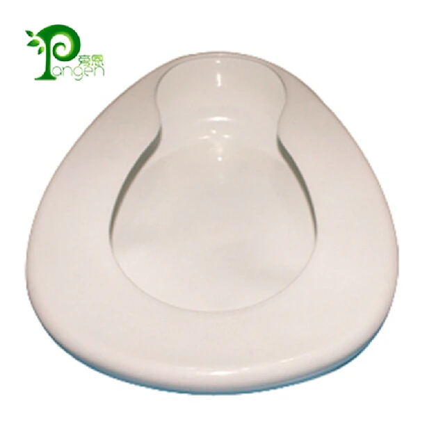 

white color high quality thicken medical care potty Bedridden patients stool pot bed pan