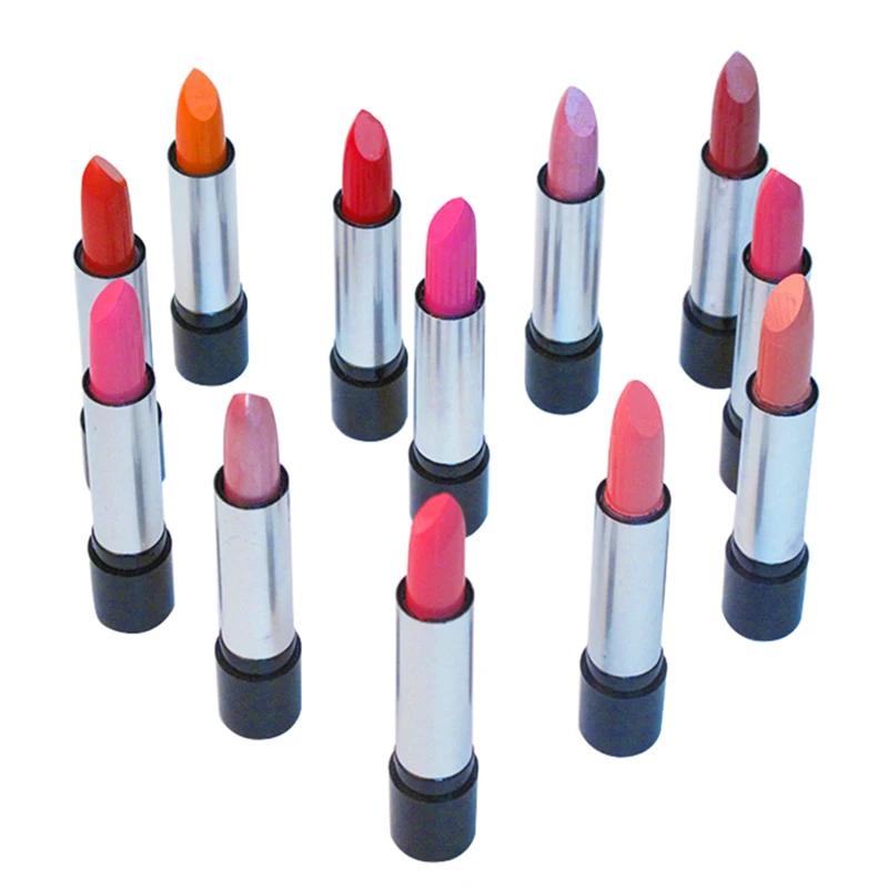 Wholesaler Top Sale lipstick Waterproof 12 Color Beauty Makeup Lips Long Lasting Moisturizer Lip Stick Red Nude Matte Batom H113
