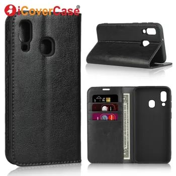 

For Samsung Galaxy A40 Cases Leather Phone Case Cover Soft Shell Luxury Wallet For Samsung A 40 Mobile Accessory Coque Etui