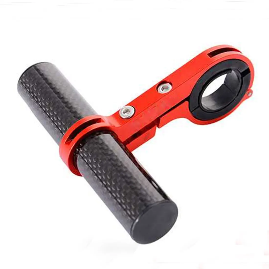 

Cycling Bike Bicycle HandleBar Extender New Fiber carbon frame Mount Lamp Bracket Outdoor Sports Flashlight Holder Bicycle Part