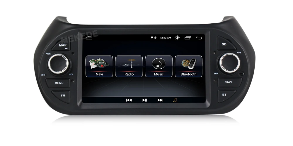 Sale Android 8.1 Car dvd Stereo Radio GPS Navigation For Fiat Fiorino Qubo Citroen Nemo Peugeot Bipper 2008-2010 2015 Auto Multimedia 8