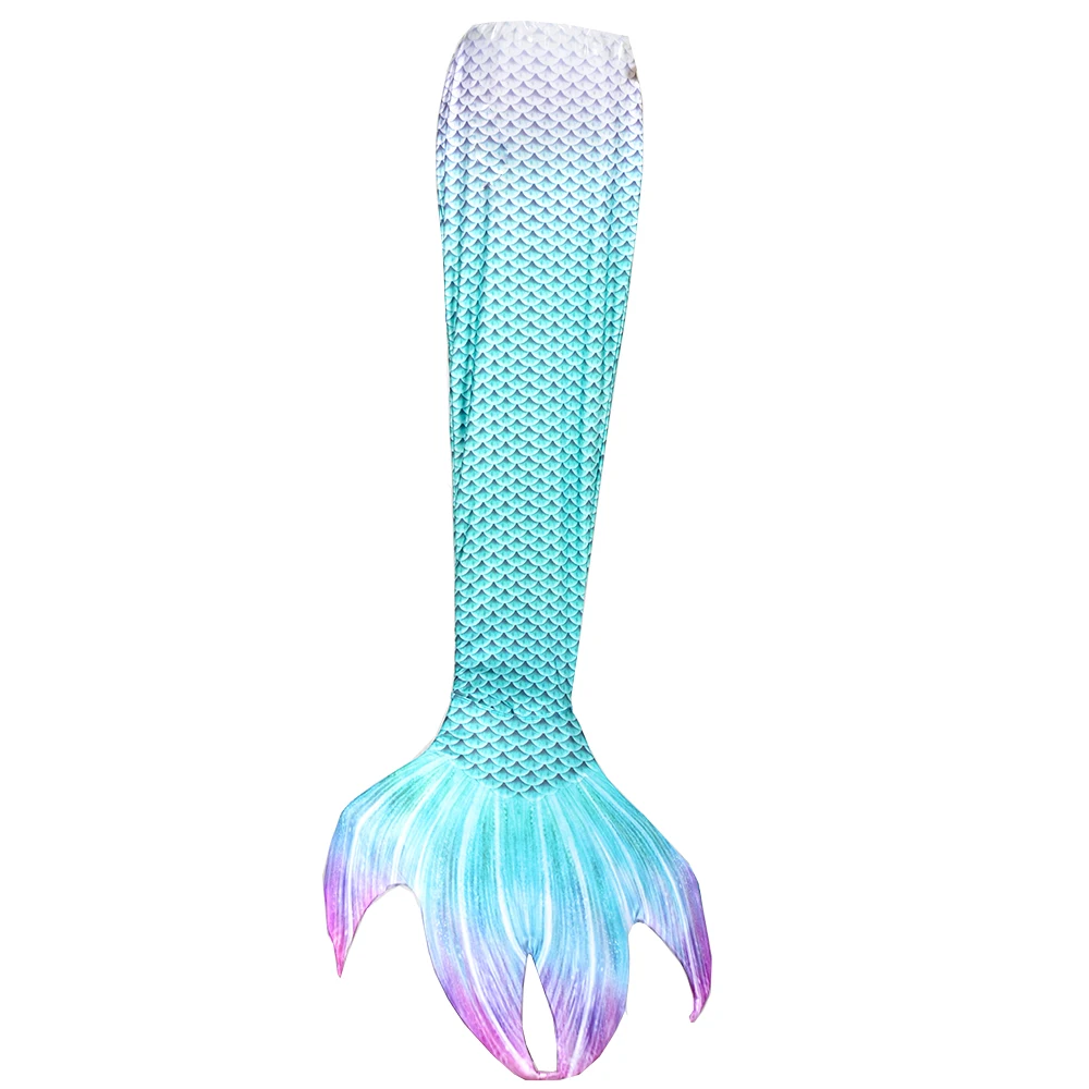 3 шт./компл. новейший Купальник для девочек хвост русалки с монофиновым ...