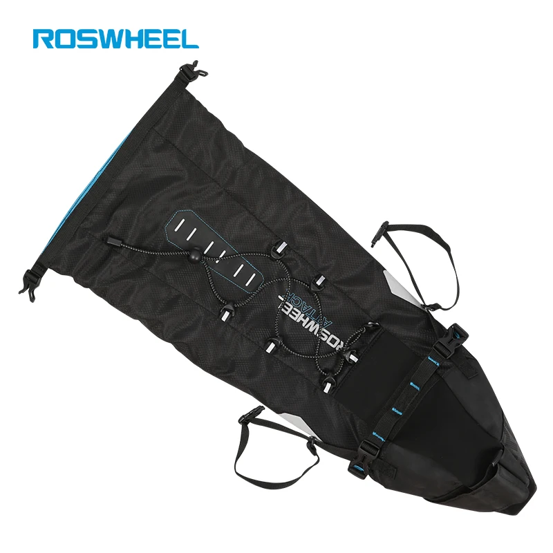Excellent ROSWHEEL Bicycle bags Bike head front tube bag Full waterproof nylon Tail saddle bags Bicycle panniers ATTACK SERIES 5 Excellent ROSWHEEL Bicycle bags Bike head front tube bag Full waterproof nylon Tail saddle bags Bicycle panniers ATTACK SERIES 5