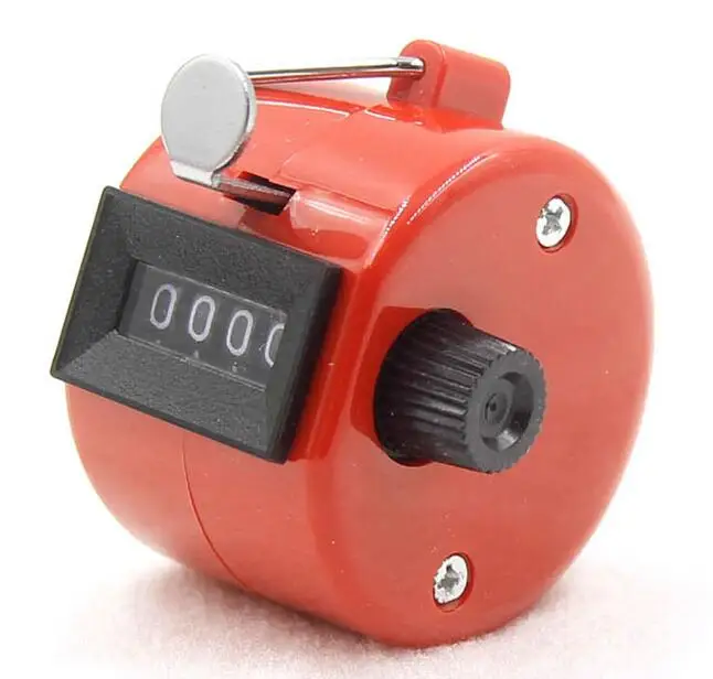 Hot Digital Hand Held Tally Clicker Counter 4 Digit Number Clicker Golf