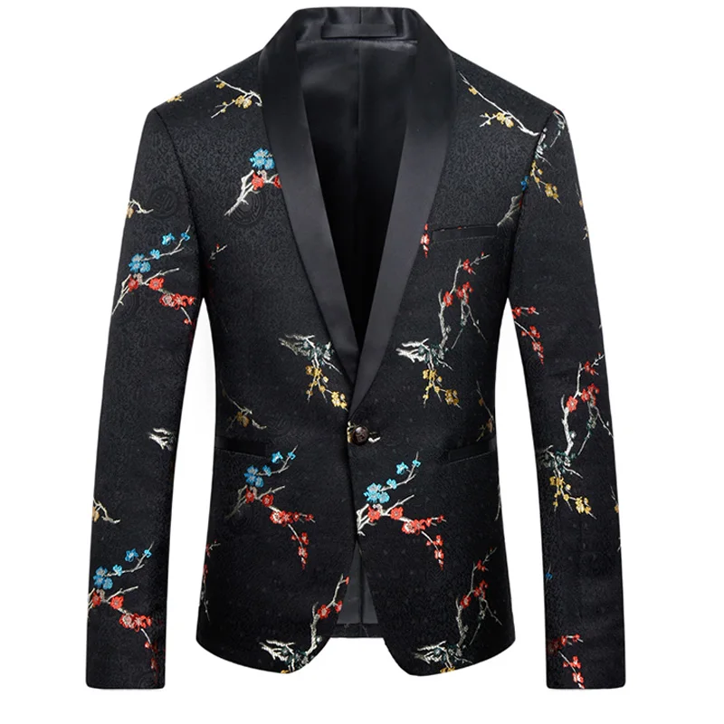 2017 new arrivel men fall fashion leisure blazers china embroidery slim ...