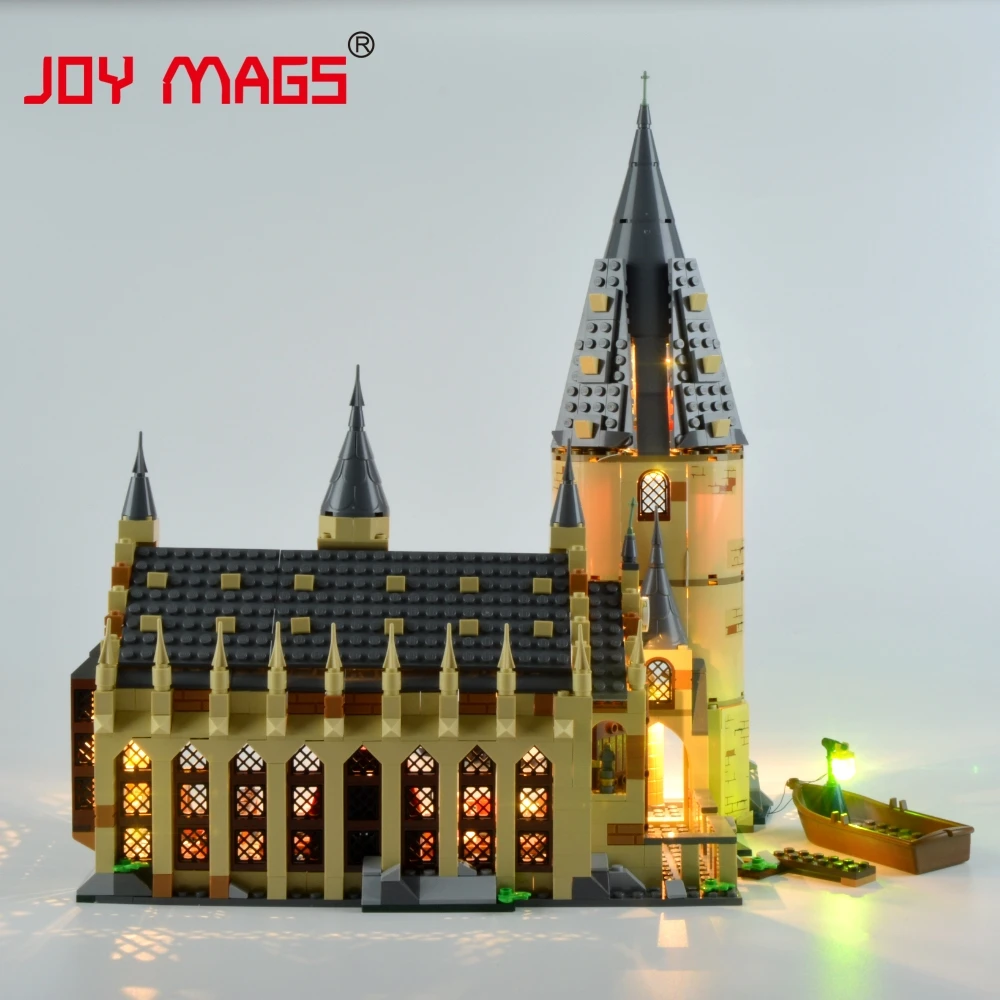 JOY MAGS светодиодный светильник для 75954 hogwart's Great Hall светильник ing комплект совместим с 16052(не включает модель