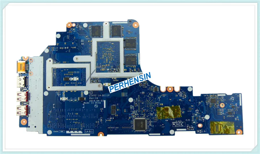  For Lenovo Y50-70 Y50 70 Mainboard ZIVY2 D23 LA-B111P i7-4720HQ 860M 4GB 100% WORK PERFECTLY