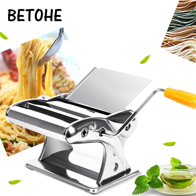 

Household manual noodle maker dumplings machine kneading machine hand-cranked multi-function stainless steel pasta machine