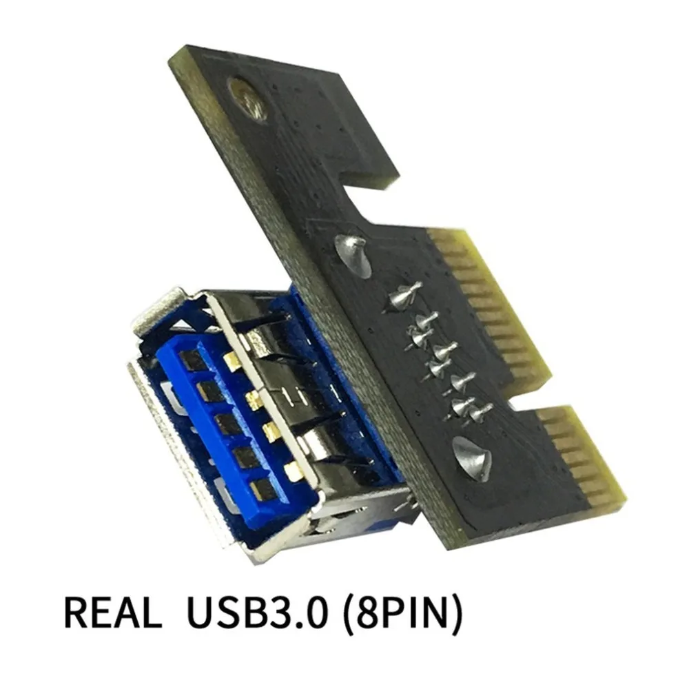 6 GPU горная материнская плата с 6 шт. PCI-E удлинитель Riser Card Поддержка DDR3 USB компьютерная материнская плата для BTC Eth Rig эфириума