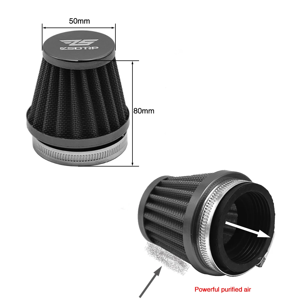 ZSDTRP PZ26/PZ27/PZ30 Carburetor 38mm/45mm Air filter For