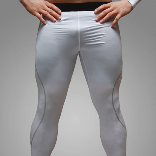 6 Colors ! Spandex Running Tights Men Bodybuilding And Fitness Clothes