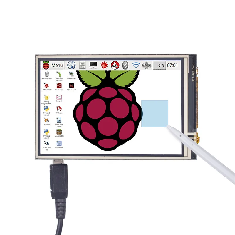 Sunfower 3," Raspberry Pi сенсорный экран дисплей 480x320 TFT сенсорный экран монитор для RPi 3 Pi Zero 2 Модель