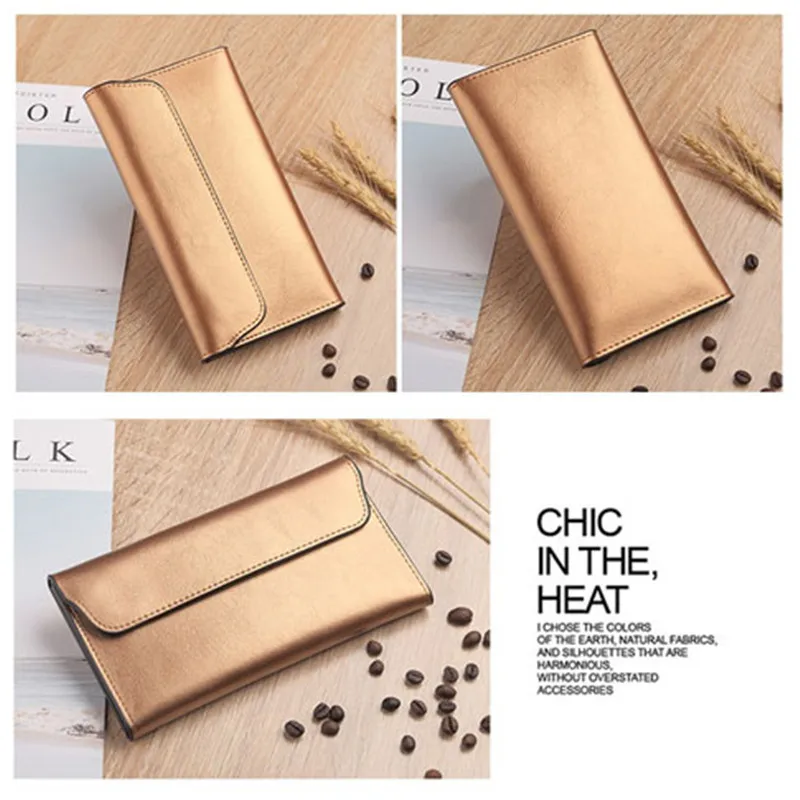 Women'S Genuine Leather Wallet Women Long Purse Clutch Money Phone Card Holder Female Wallet Soft Leather Carteira Feminina 2018 main (9)