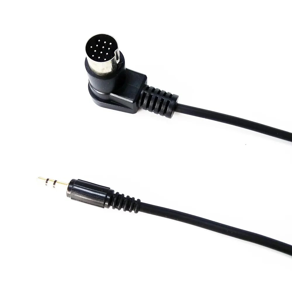 Car Radio Audio 13Pin Aux-in MP3 Adapter Cable For Kenwood (7)