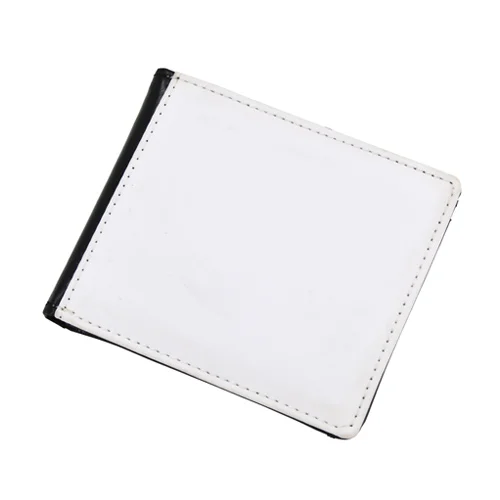 Folded thin-short wallet Black 1