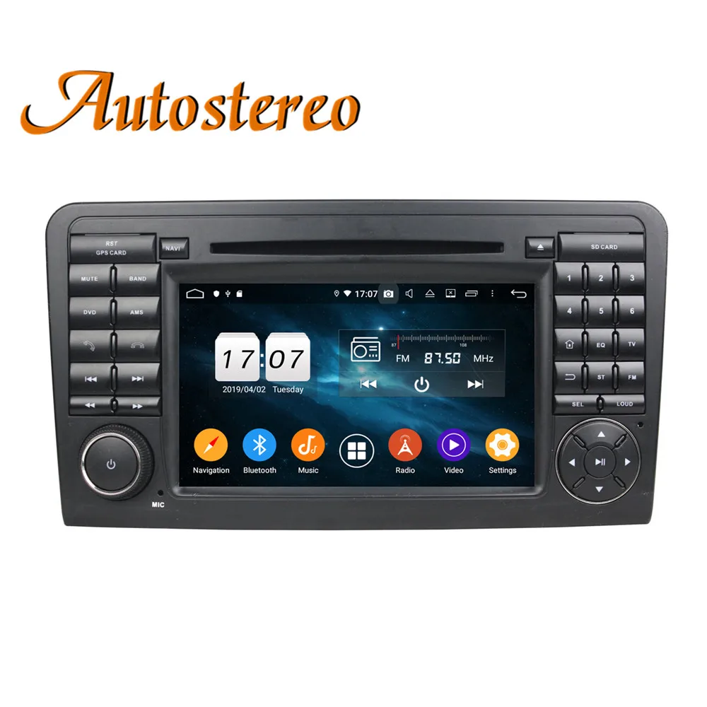 Clearance Android 9.0 DSP Car GPS navigation DVD Player For Mercedes-Benz ML class W164 05-12 headunit multimedia auto radio tape recorder 2