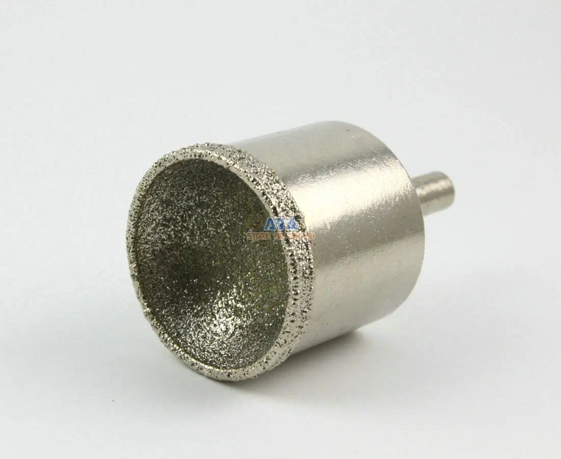 2 Pcs 28mm Diamond Mounted Point Spherical Concave Head Grinding Bit