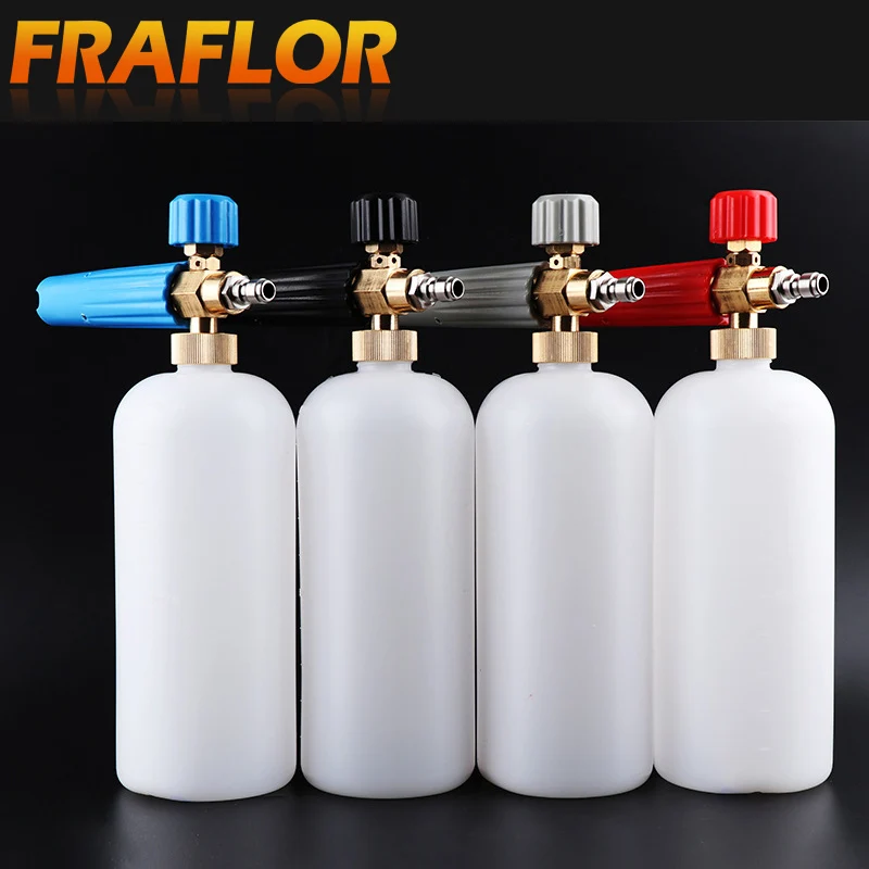 Foam Cannon For Pressure Washer Car Wash Foam G-un Kit Auto Cleaning Water  Bottle Atomizer For Home Garden Soap Foam Generator - AliExpress