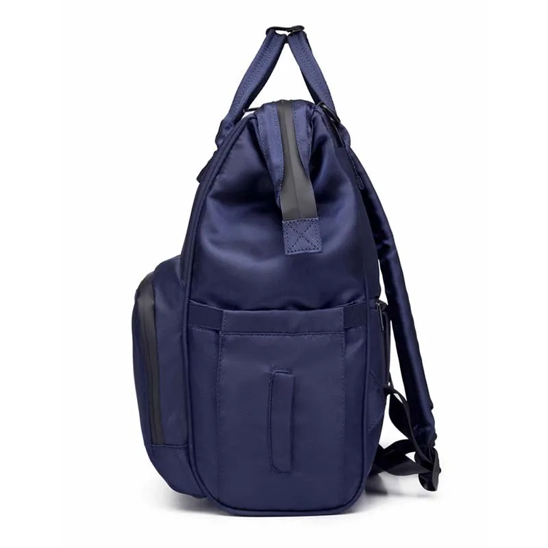 Lequeen твердый множественный рюкзак сумка для мам Портативная сумка для подгузников Сумка для кормления большой емкости дорожная сумка для кормления