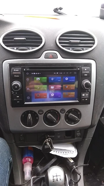 Excellent Android 9.0 8 core Car DVD player GPS Navigation For FORD FOCUS C-MAX FIESTA FUSION GALAXY TRANSIT KUGA Multimedia system Auto 2
