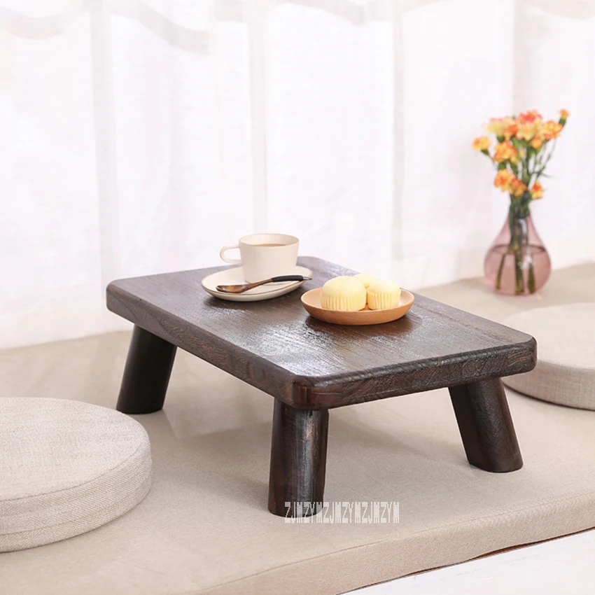 Oriental Antique Furniture Design Japanese Tea Dinning Table S/M/L Size Living Room Wooden Coffee Low Table Natrual Solid Wood Oriental Antique Furniture Design Japanese Tea Dinning Table S/M/L Size Living Room Wooden Coffee Low Table Natrual Solid Wood