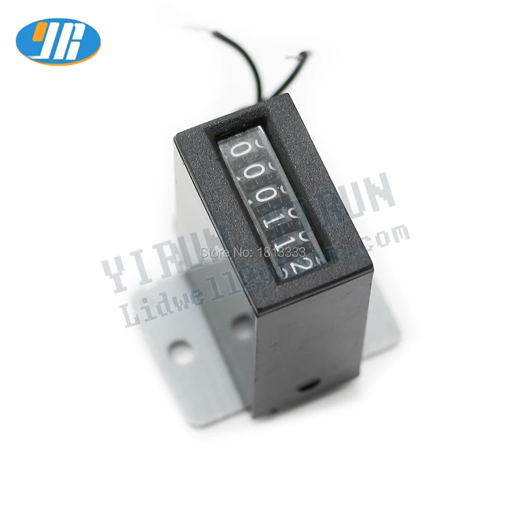

1pcs 6 digits Arcade coin DC12V 18CPS Mechanical Counter for crane machine Swing machine mario