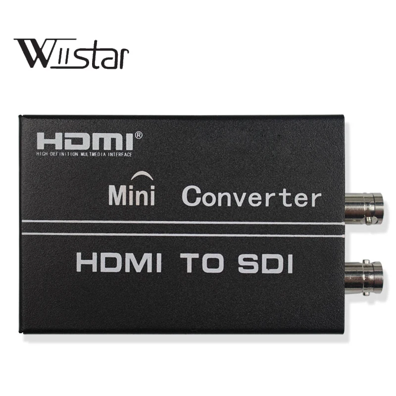 

Dual HDMI Input to Dual SDI BNC Output Converter Adapter Support 720P 1080P HDMI2SDI SD HD 3G SDI for Monitor Camera with Power