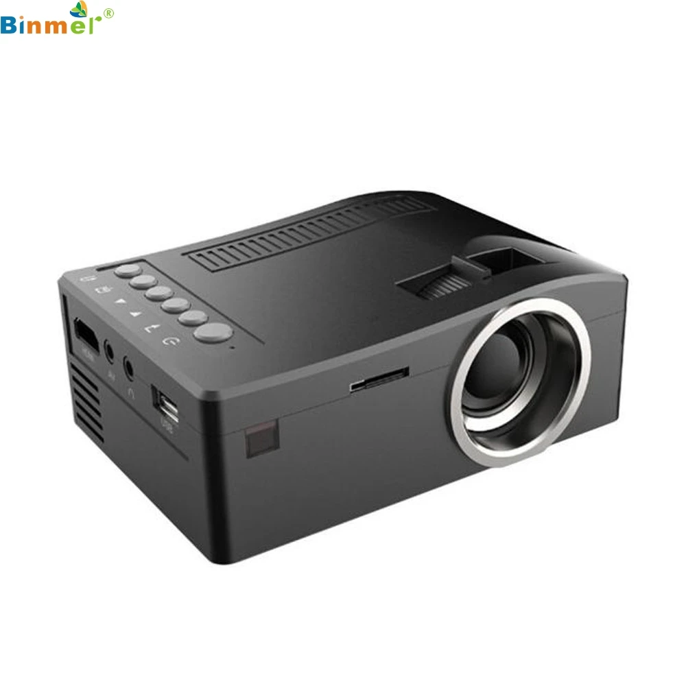 

Best Price HD 1080P HD LED Home MulitMedia Theater Cinema USB TV VGA SD HDMI AV Mini Projector top quality 28DEC29