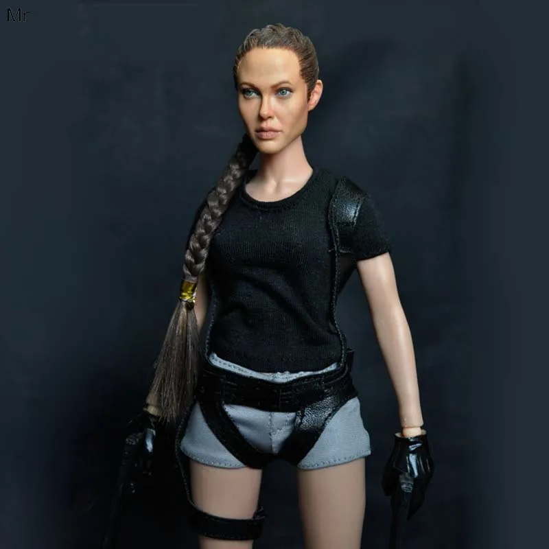 Mnotht 1/6 женский солдат KMF026 Angelina Julie Tomb Raider Lara костюм набор модель одежды игрушка аксессуар для 12 дюймов фигурка m3n