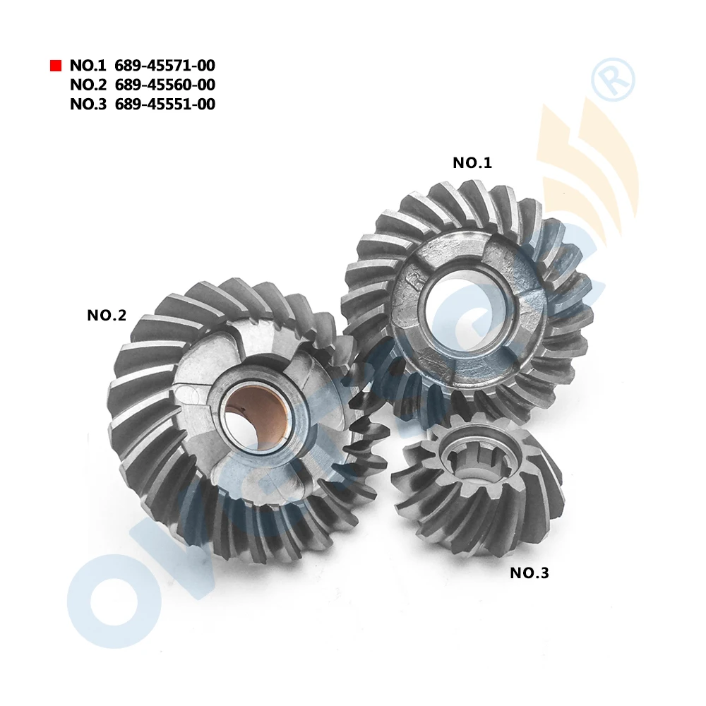 Подвесной шестерни комплект 689-45571 689-45560 689-45551 для YAMAHA подвесной Двигатель 25hp 30hp