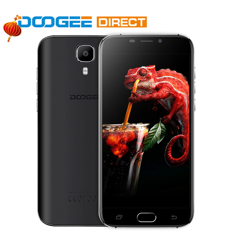  In Stock DOOGEE X9 Pro 4G Phablet Android 6.0 5.5 inch MTK6737 Quad Core 1.3GHz 2GB RAM 16GB ROM Fingerprint Scanner  