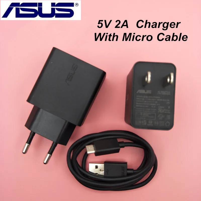 ASUS 5V 2A Wall Charger EU US Adapter 1 Meter Micro USB Fast Charge