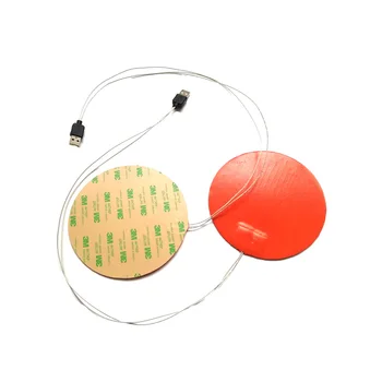 

5v 15w Diameter 136*1.5mm silicone rubber heater for food warm