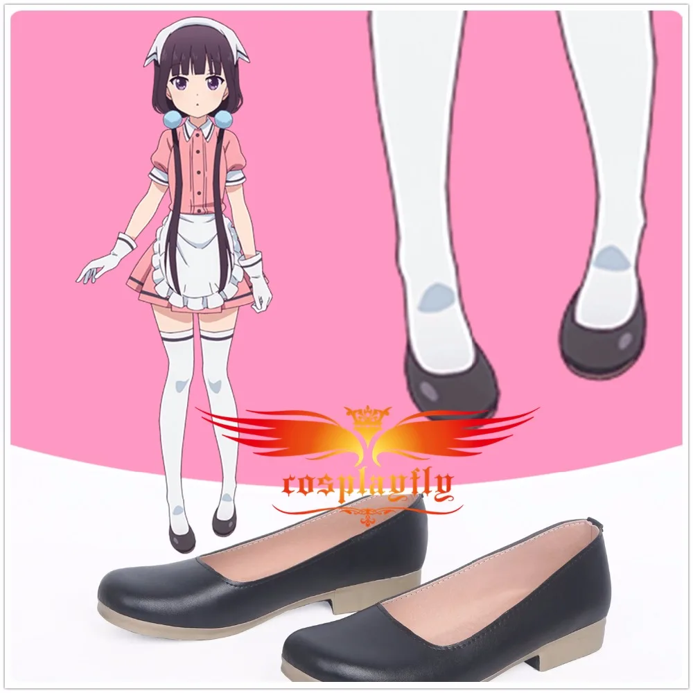 

Blend S Burendo Esu Kaho Hinata/Mafuyu Hoshikawa/Maika/Hideri Adult Version Cosplay Shoes For Cos-use Shoes Custom Size PU Made