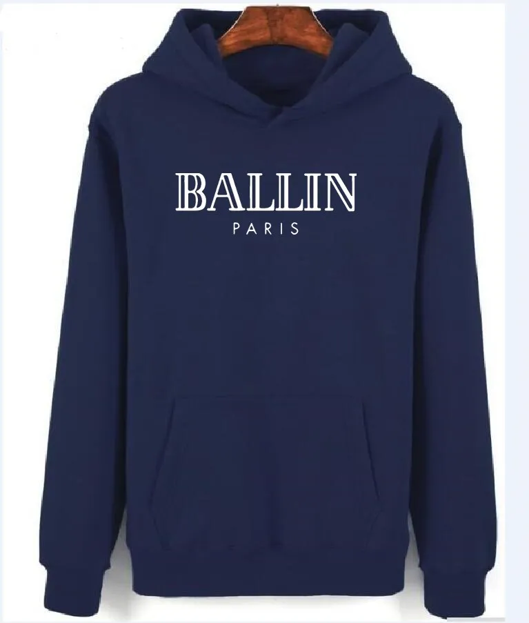Новые осенние и зимние толстовки хлопок Мужская одежда Ballin Амстердам Алфавит