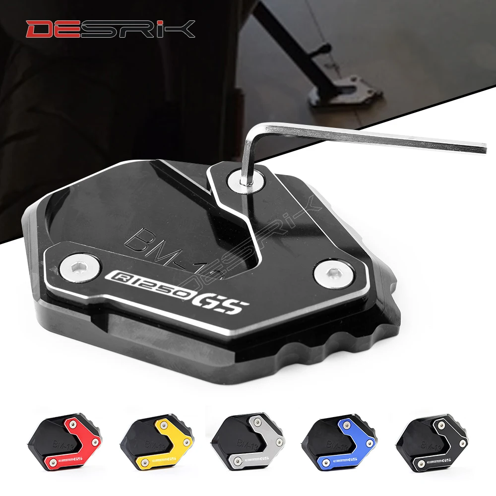 

For BMW R 1250 GS R1250GS 2018 2019 Motorcycle Foot Side Stand Extension Pad Support Kickstand Plate Enlarge Pad