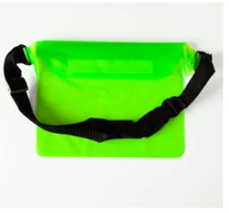 Водонепроницаемый Лыжный дрейф дайвинг плавательный мешок подводный сухой плечевой поясной ремень карманная сумка для Iphone 6 7 Чехол - Цвет: GREEN