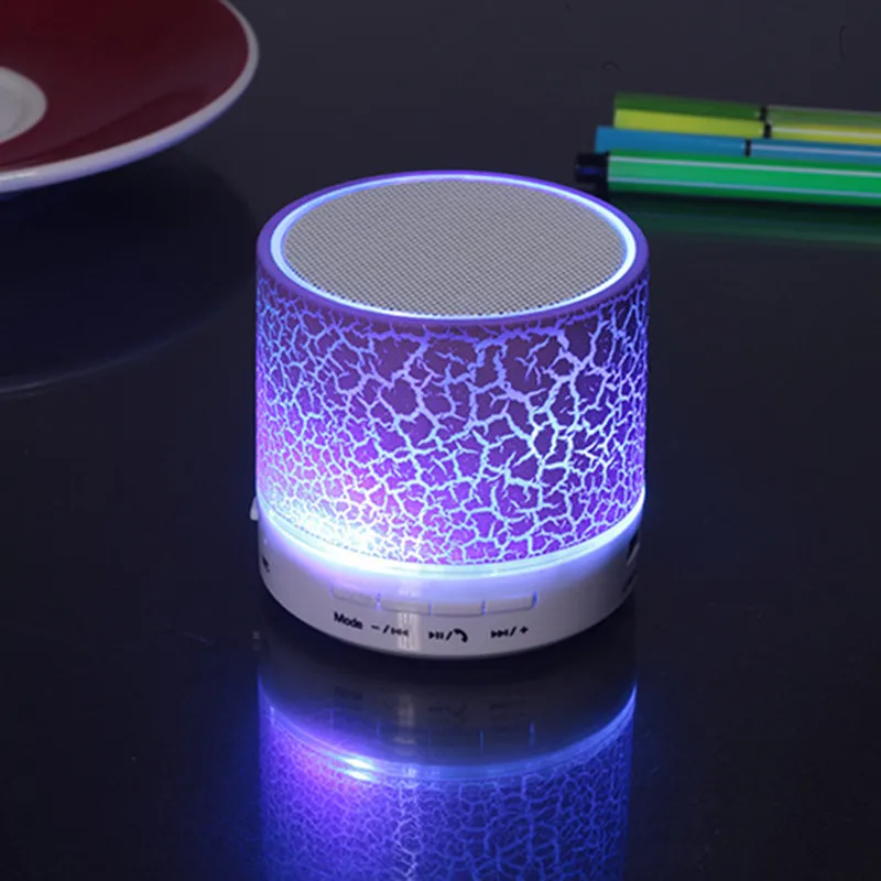 A9 Новый мини Беспроводной Bluetooth U диск Динамик с светодиодный Hands free TF карты