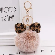 Mini Plush Kawaii Leopard print Fur Ball keychain Soft Toys Cute Kids Plush Dolls pompom fluffy Charm Baby For Girls Women gift Mini Plush Kawaii Leopard print Fur Ball keychain Soft Toys Cute Kids Plush Dolls pompom fluffy Charm Baby For Girls Women gift