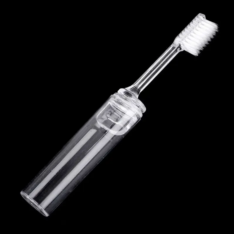 

Plastic Portable Folding Toothbrush Outdoor Travel Camping Foldable Teethbrush