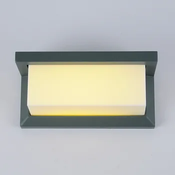 

10w 220v Modern LED garden lights wall lamps waterproof Balcony waterproof outdoor porch light free shipping