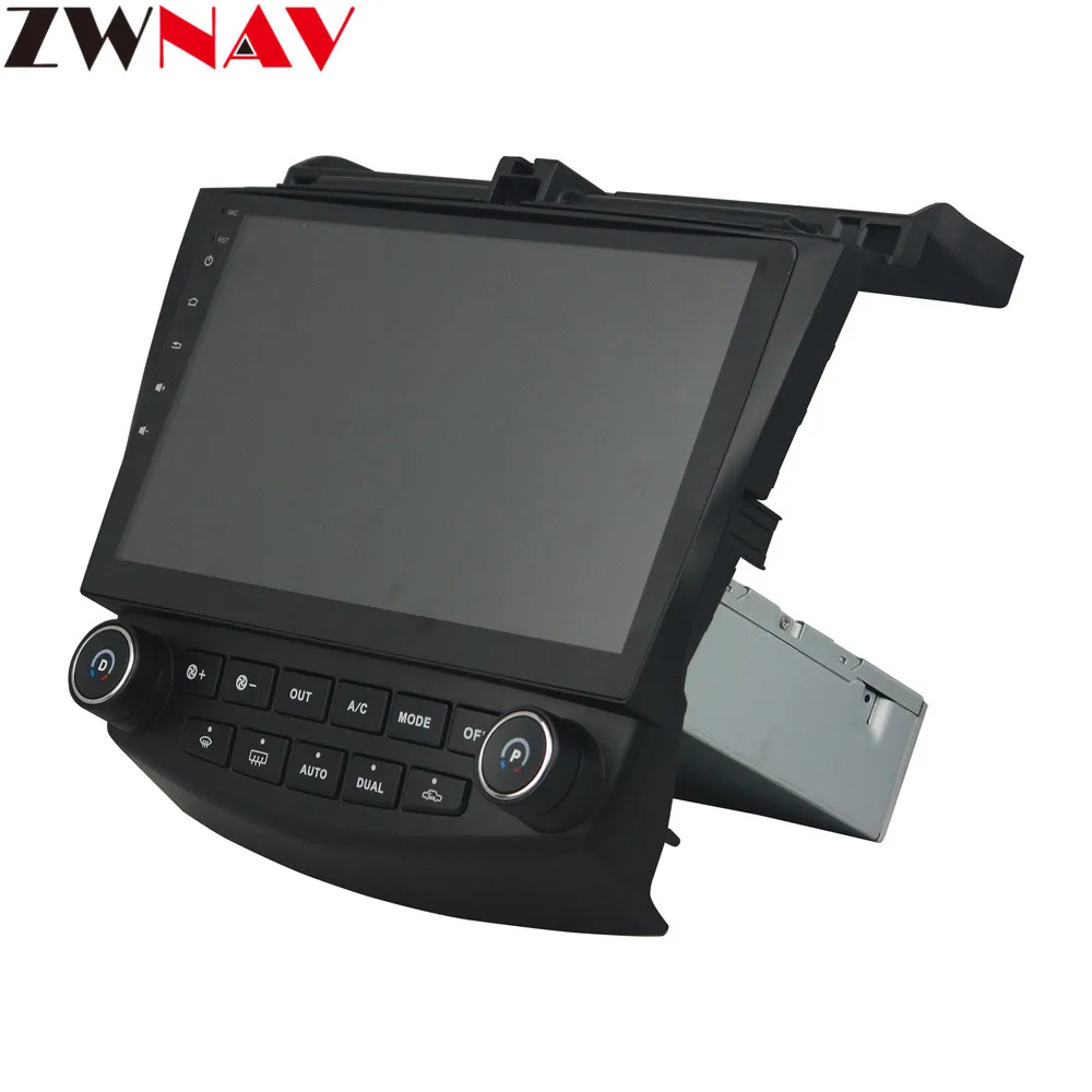 Top 10.1" Android 9 4+64G DSP Car DVD Player GPS navigation For HONDA ACCORD 7 2003-2007 head unit multimedia player tape recorder 9
