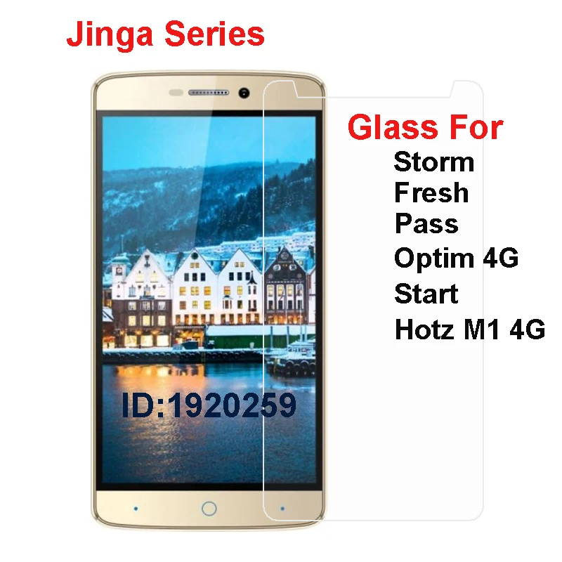 

Tempered Glass For Jinga Storm Start Fresh Pass Optim Hotz M1 4G Protective Film Explosion-proof Screen Protector