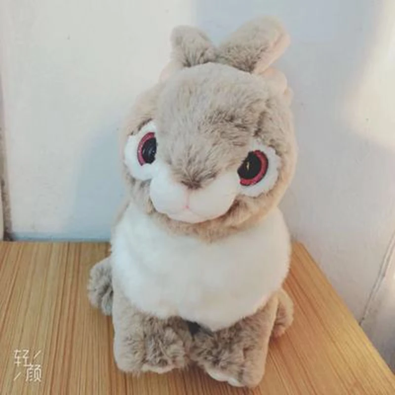 kawaii 3 pcs rabbit family plush toy cartoon cute doll girl gift bed sleeping rabbit baby dolls DY50551 (3)